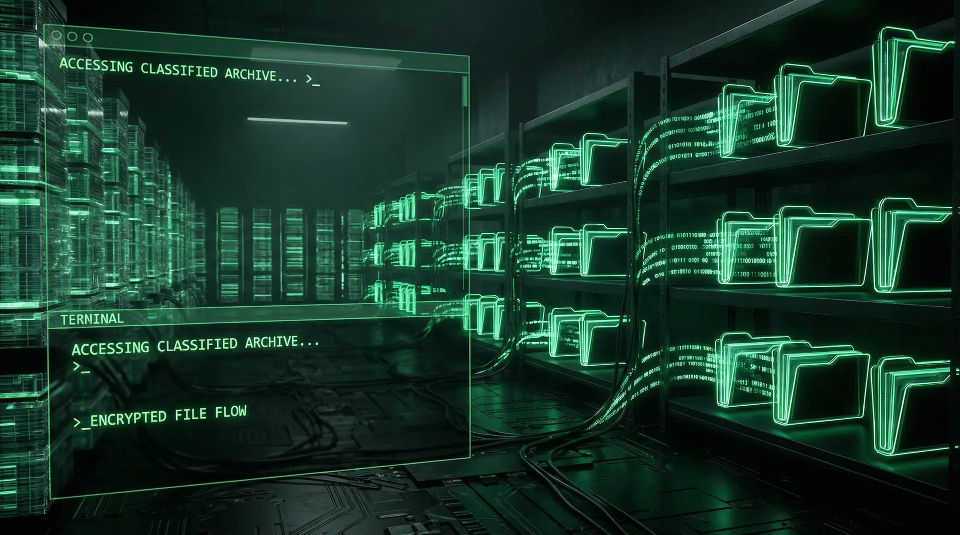 51暗网 加密档案存储系统